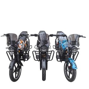 The Road to Conquering Africa! Military-themed electric motorcycle with strong