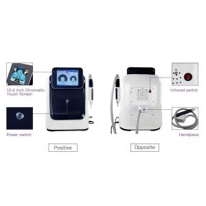 Portable 10.4 Inch Touch Screen Q Switched Nd Yag Laser Tattoo Removal Pico