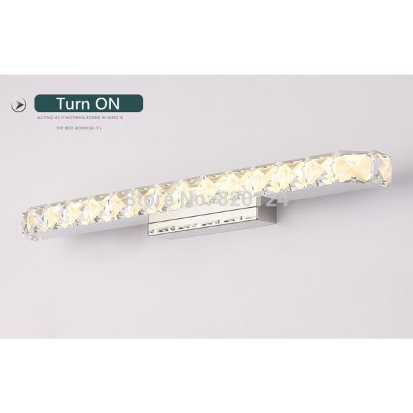 Modern Led mirror Crystal Wall Lighting Industrial style bathroom vanity Light(WH-MR-65)