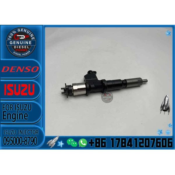 Power Common Rail Fuel Injector 095000-8790 095000-6651 8-98030550-1 for ISUZU GIGA 6WF1 Heavy Duty CYZ EXZ 14.3L