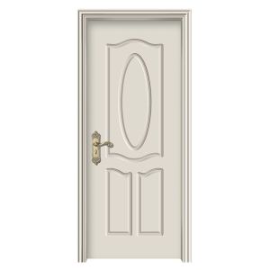 Contemporary Design WPC Interior Door with 30dB Sound Insulation Made from