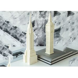 Poly Resin Decoration Crafts / Simulation Building Model Custom Service