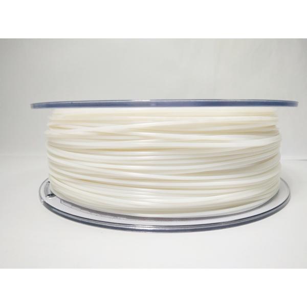 White 3D Printing Flexible Filament , Color Changing PLA Filament For 3D