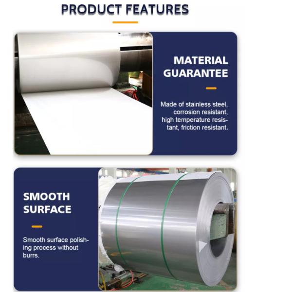 2mm 201 301 304 430 Stainless Steel Cold Rolled Coil For Medical Devices