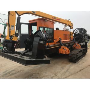 No Dig Hydraulic Drilling Rig Machine DL660S Pipe Pulling HDD Machine