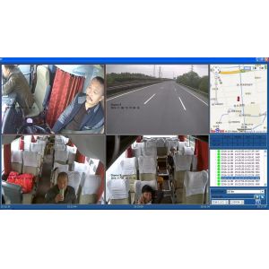 1080P 4 Channels Mobile DVR for Truck Taxi Bus GPS Tracking 3G Realtime Video