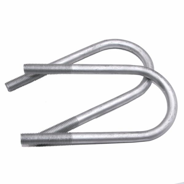 Quality Mechanical 304 Stainless Steel U-Bolt DIN3570 Horseback Pipe Clamp Embedded U-Clamp for sale