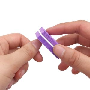 Mini Sponge Nail Care Tools / Nail Buffer Block Double Sided Size 3.5 * 2.5 * 1