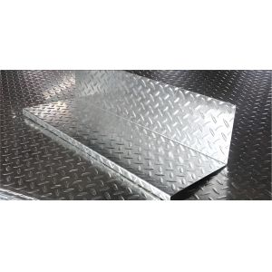 Non-Alloy Hot Dipped Galvanized Steel Embossed Tear Drop Plate for Container and