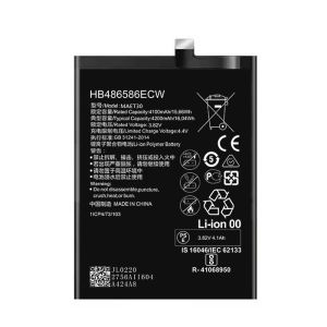 100% Original Mate30 Huawei Lithium Ion Battery rechargeable HB486586ECW