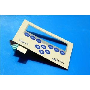 Custom Gloss Membrane Control Panel For TV Controller