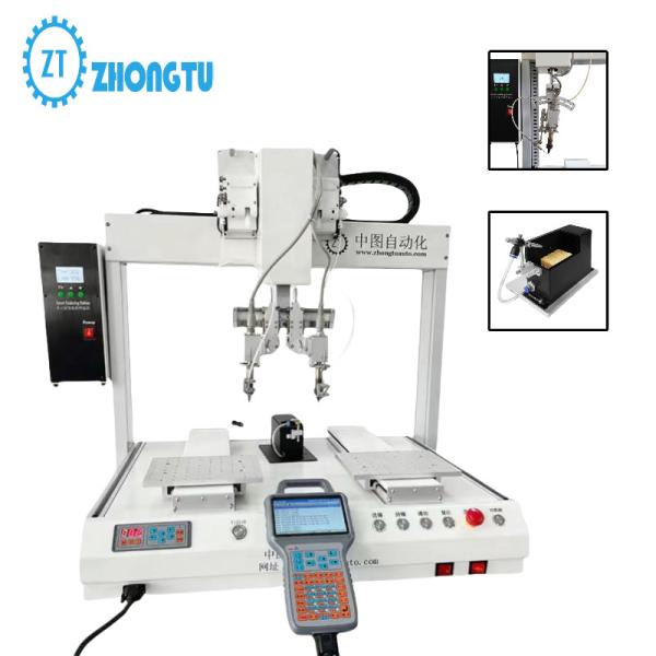 Quality Automatic Screw Locking Machine Single-head dual-platform CNC screw tightening machine alternately operates to enhance production efficiency for sale