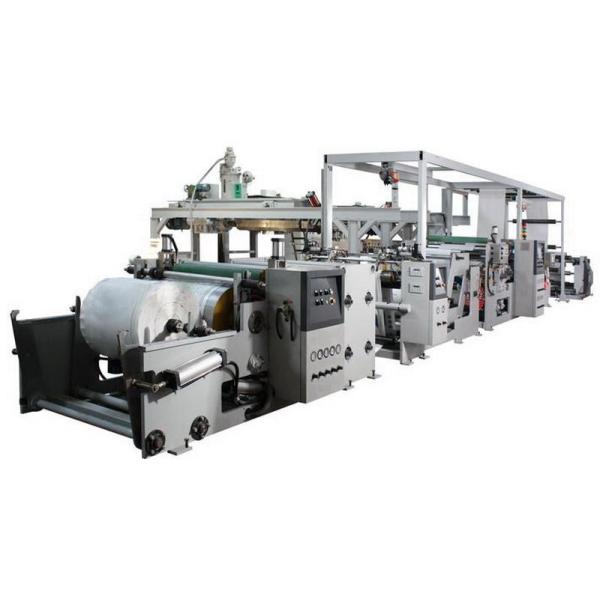 PP / LDPE Valve Bag Making Machine , Plastic Extrusion Coating Laminating