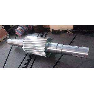 China SAE 4340 Steel Left Hand Helical Gear Shaft DP 1.5 24T Angle 5° on sale