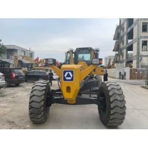 High Speed XCMG GR215 Second Hand Grader Fuel Efficiency For Construction