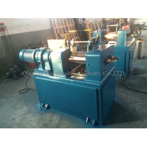 Small Two Roll Open Rubber Mixing Mill Laboratory Scale PLC Control 380V