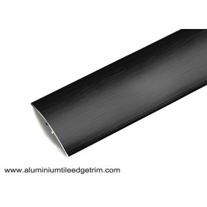 Multi Use Curved Surface Aluminium Floor Trims With Brushed Effect For Hotel