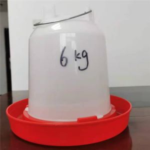 Manual 6l Poultry Feeder Drinker For Broiler House