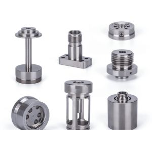 Lathe Machined Aluminum AL2024 Parts with Anodized Finish for Long-Lasting