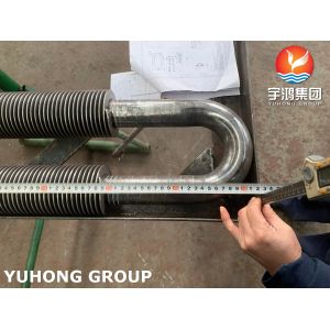 HFW Fin Tube , ASTM A106 Gr.B , U bend Fin Tube