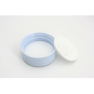 HDPE Plastic Blue10g 50ml Empty Face Cream Jars
