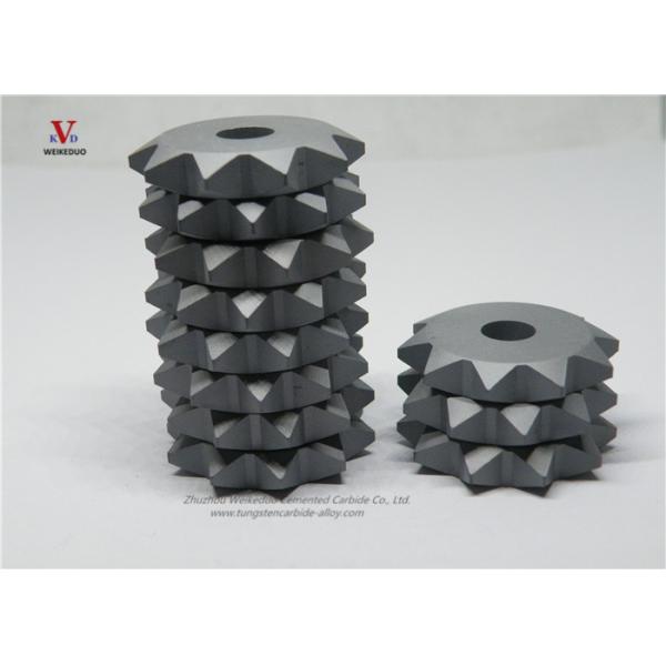 Brazed Tungsten Carbide Insert Bit , Carbide Cutting Inserts High Elastic