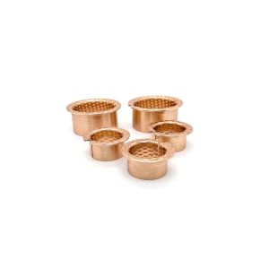 CuSn8P Bronze Bushing Sleeve BMZ Cylindrical Self Lubricating