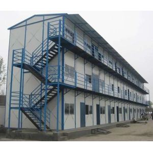 Wholesale light steel structure mulity storey prefab house for workers from china suppliers