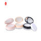 Ultra Thin Luxury Cosmetic Box Mirror Elastic Mesh Refillable Case With Filp Cover