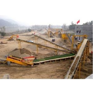 River Pebbles Sand Making Production Line For Stabilized Soil Environmental