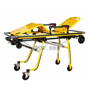 Thickened Aluminum Alloy Ambulance First Aid Stretcher With Folding Leg