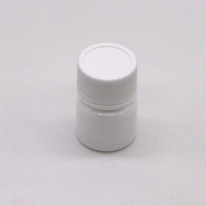 Medicine Solid Tablet Capsule Storage PE Plastic Bottle 5mL Round Shape with