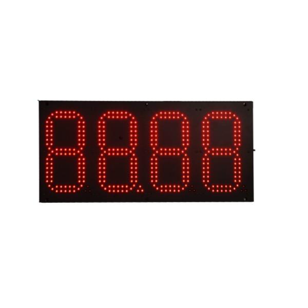 Quality 5000CD/M2 Light 7 Segment Led Display Module IP65 Customized Digital Sign for sale