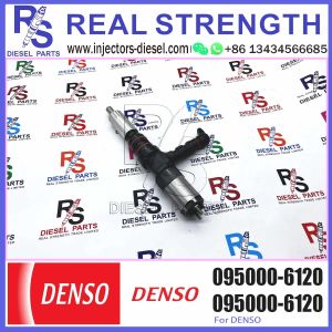 Diesel Common Rail Fuel Injector 095000-6120 For Komatsu PC600 Excavator 6261-11