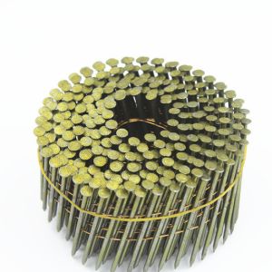 60mm PCN-60 16 Degree Galvanized Wire Welded Coil Plain Nails within 90