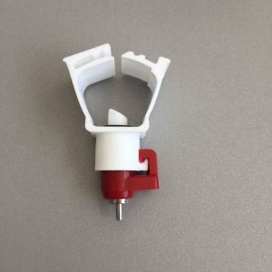 White Red Automatic Chicken Water Nipple Poultry Drinking Line Parts