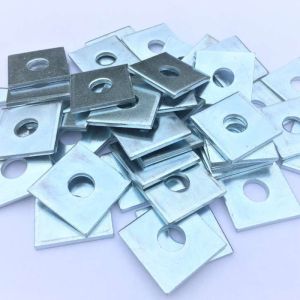 Enlarged Thickened Square Washer Zinc plating Blue Square washersquare flat