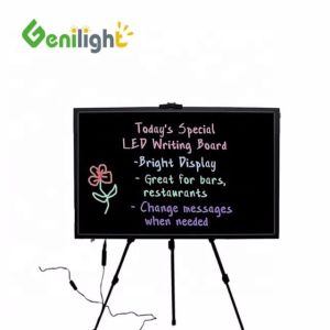 Rectangle Genilight Erasable and Re-write LED Writing Boards with Affordable