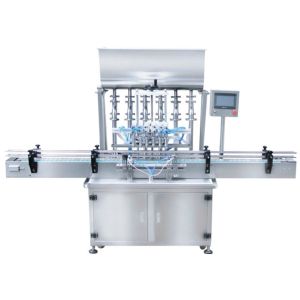 China Automatic PLC Piston 6 Heads Bottle Filling Machine on sale