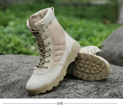 Army Style Military Hiking Boots Waterproof Lightweight Breathable Desert Boots