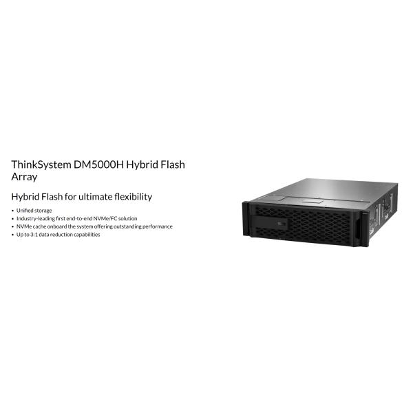Popular Product Lenovo ThinkSystem 2U Storage DM5000H Hybrid Flash Array