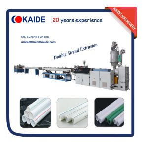 Pipe Production Line for Double Strand PPR Pipe 40m/min KAIDE factory
