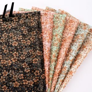 Wholesales High Quality Polyester Tulle Fabric Custom Print Embroidery Mesh