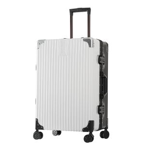 Wholesale 902 TSA Lock Panda color lock suitcase Aluminum frame trolley case 26 inch universal wheel suitcase luggage cosmetic case minimalist and luxurious from china suppliers