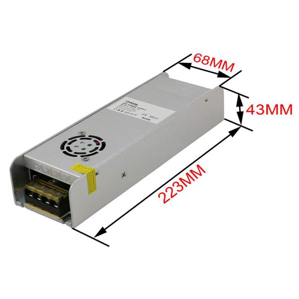 12v 400w smps power supply Slim power supply IP20 LED transformer Adapter for strip Light