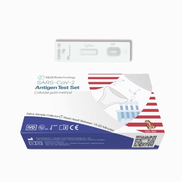Quality Class III iiLO SARS-CoV-2 Antigen Self Test Set Saliva Sample Collector Malaysia 1 test/box for sale