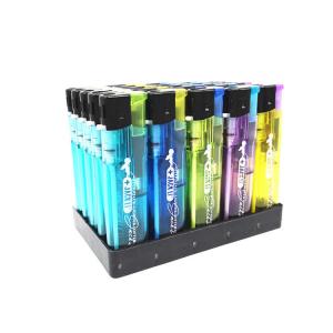 China Practical and Affordable Transparent Electronic Cigarette Lighter Transparent Design on sale