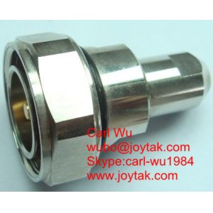 Wholesale DIN 7/16 connector male plug 1-1/4&quot; flex cable solder type all brass made pim -155dbc made in china high quality from china suppliers