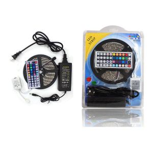 Color Changing RGB LED Strip Light Full Set 5M 5050SMD Come With Remote Control