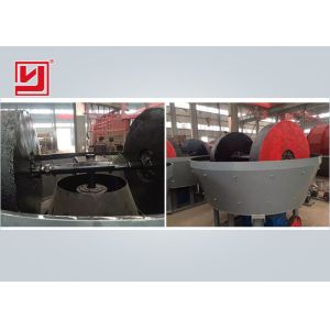 High Performance Iron Ore Dressing Equipment Wet Pan Mill For Gold Grinding